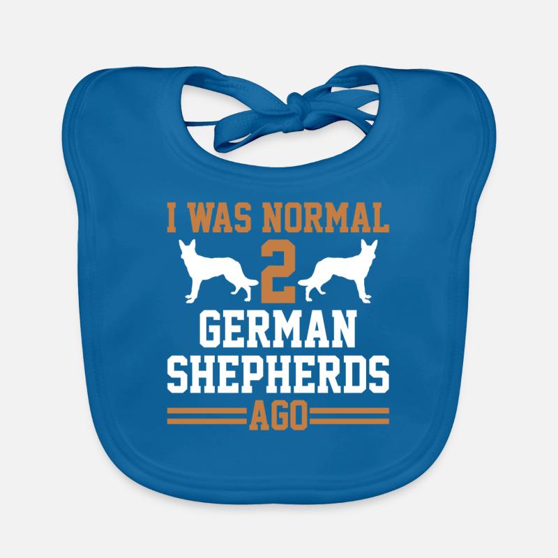 German Shepherd Organic Baby Bibs