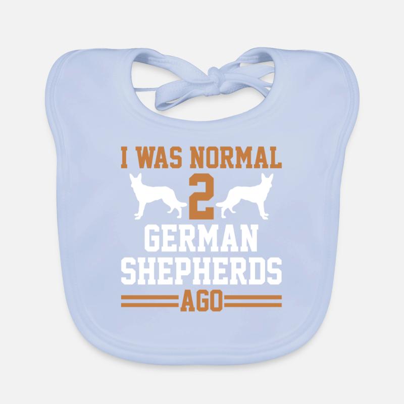German Shepherd Organic Baby Bibs
