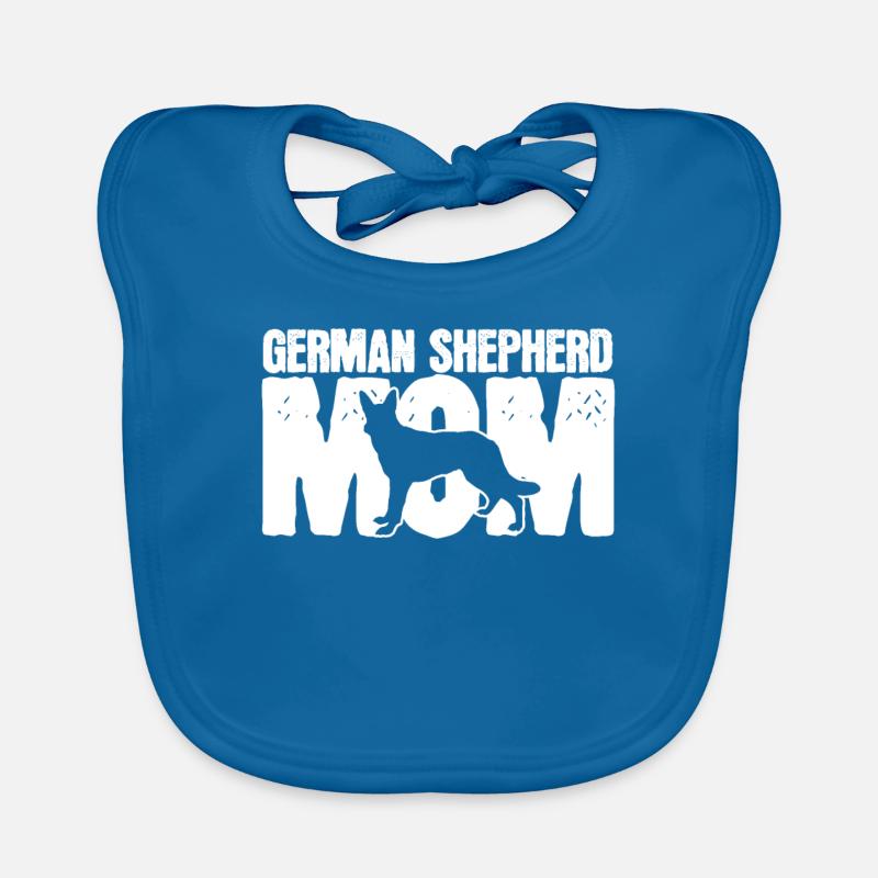 German Shepherd Organic Baby Bibs