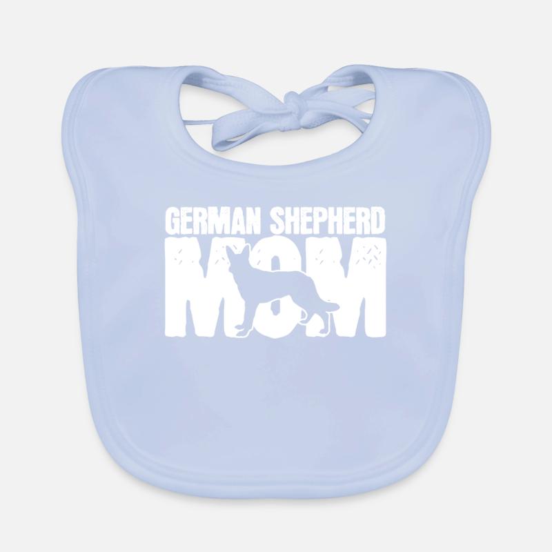 Deutscher Schäferhund Baby Bio-Lätzchen