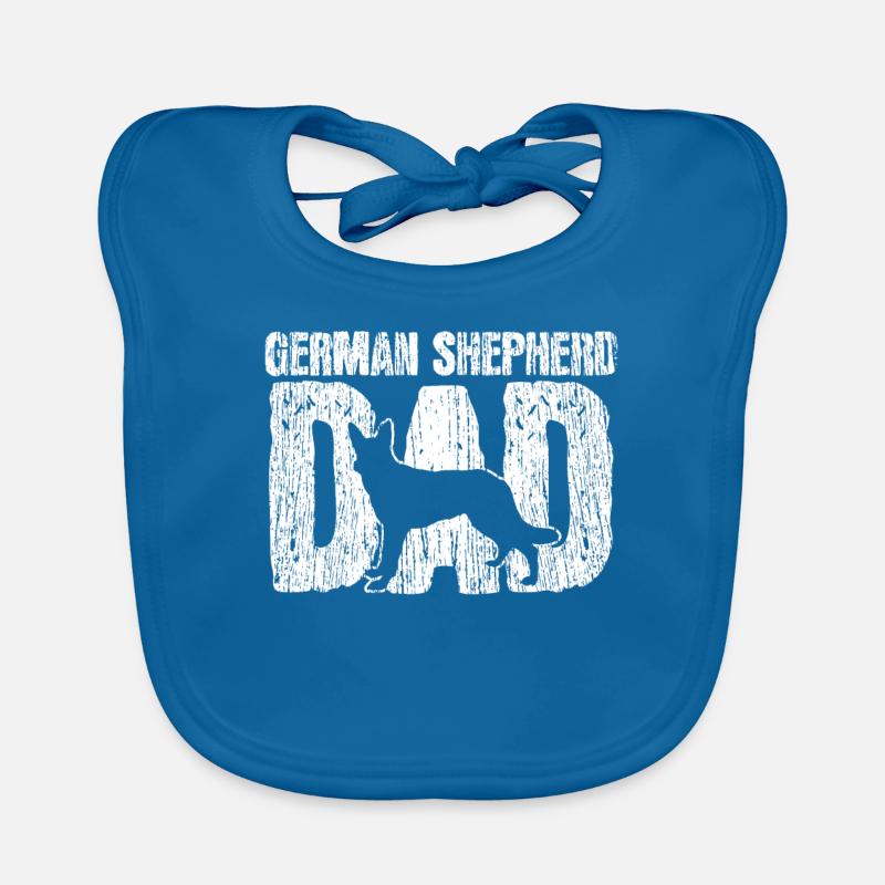 German Shepherd Organic Baby Bibs