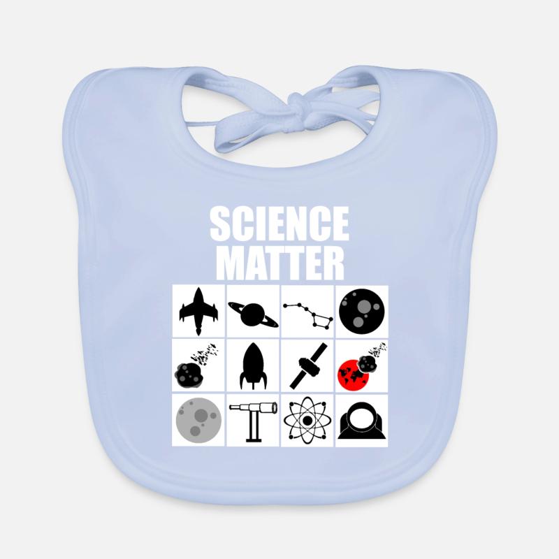 Science Technology Organic Baby Bibs
