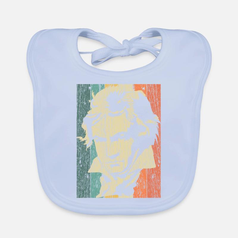 Beethoven Bavaglino ecologico per neonato