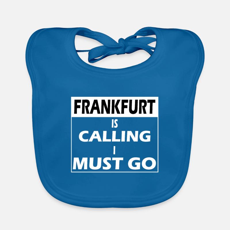 Frankfurt calling Organic Baby Bibs