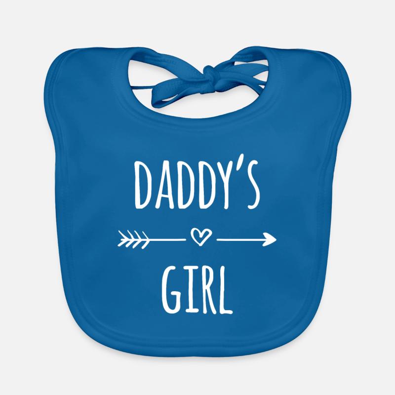 Naissance bébé maman disant cadeau - Bavoir bio Bébé - bleu paon