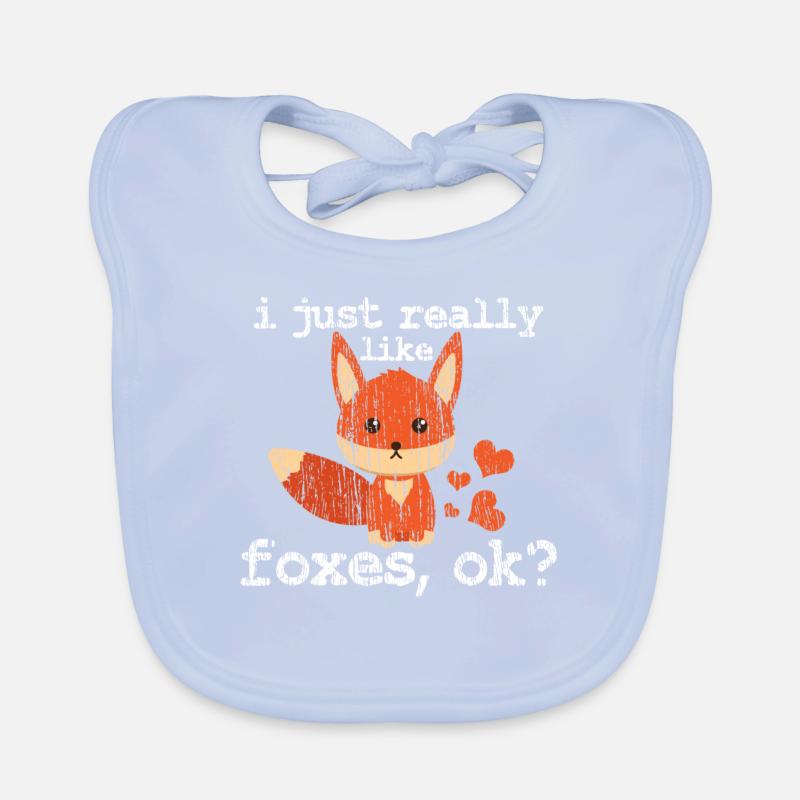 Fox Organic Baby Bibs