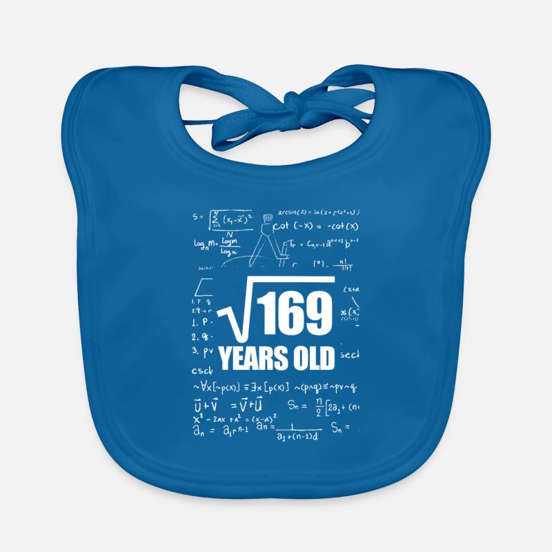 13. Geburtstag Baby Bio-Lätzchen