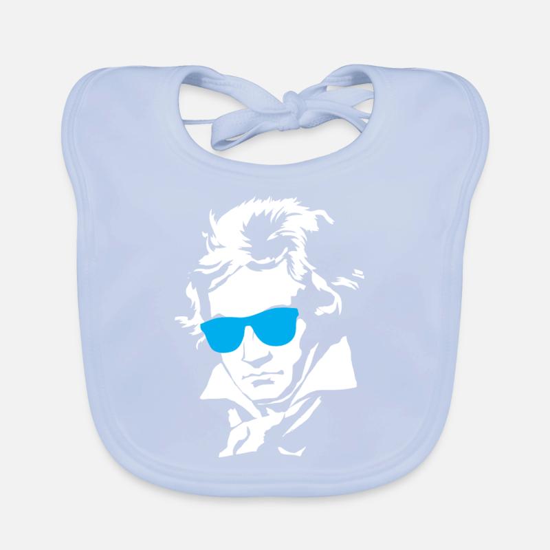 Beethoven Organic Baby Bibs