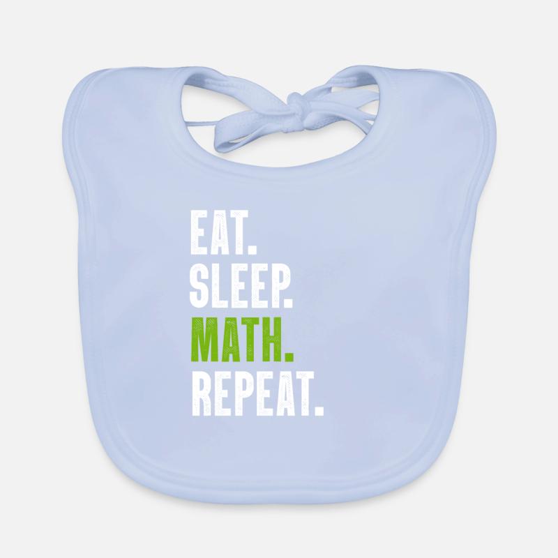Mathe Baby Bio-Lätzchen