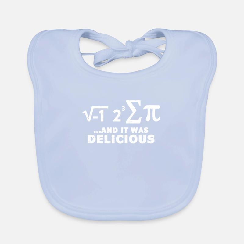 mathematics Organic Baby Bibs