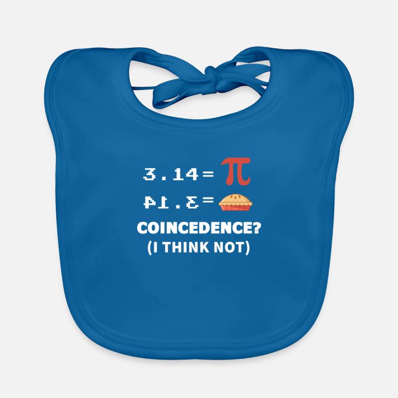 Math maths pi Bavoir bio Bébé