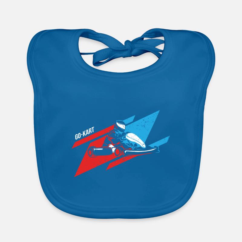 Go Kart Organic Baby Bibs