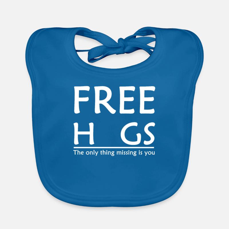 Free Hugs Organic Baby Bibs