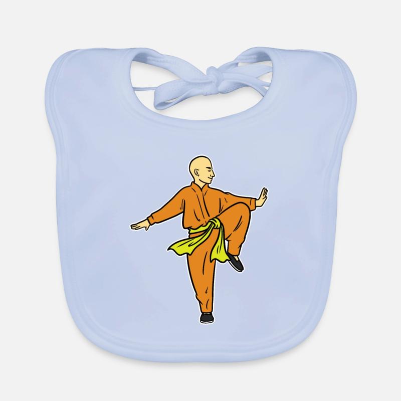 Monaco Qigong Bavaglino ecologico per neonato