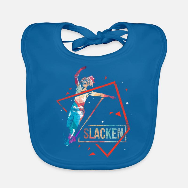 Slackline polygon gift Organic Baby Bibs