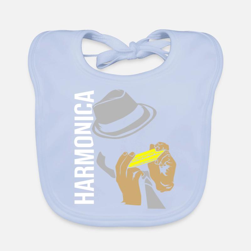 harmonica Bavoir bio Bébé