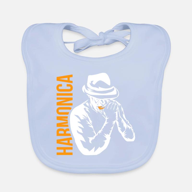 harmonica Bavoir bio Bébé