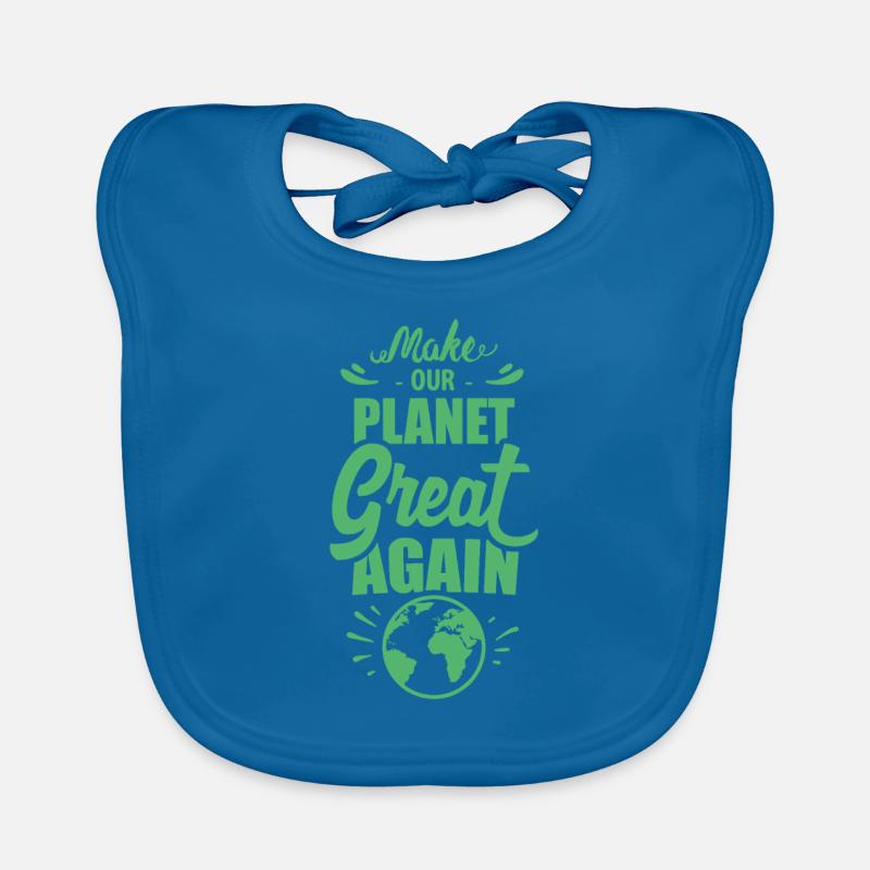 Global warming Global warming Global warming Organic Baby Bibs