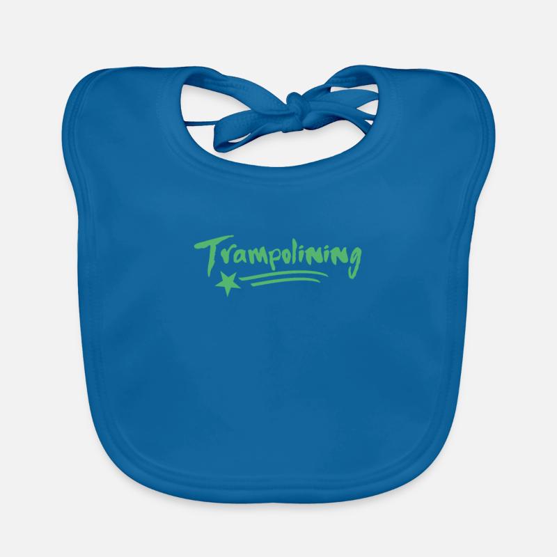 Trampoline trampoline hall de saut trampoline trampoline Bavoir bio Bébé