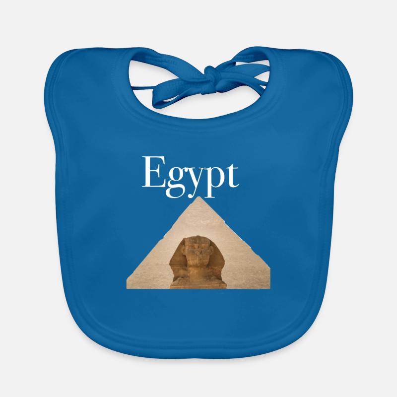 Pyramid pyramids Egypt Organic Baby Bibs