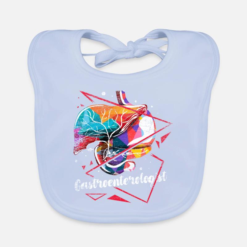 Gastroentérologue Polygone Bavoir bio Bébé