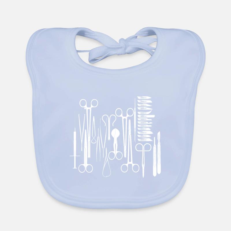Surgeon Tool Organic Baby Bibs