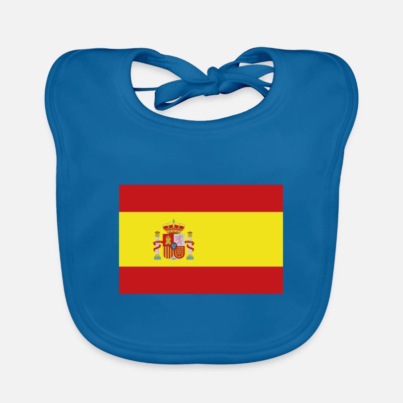 Vlag van Spanje, Vlag van Spanje, Spanje Bio-slabbetje voor baby's