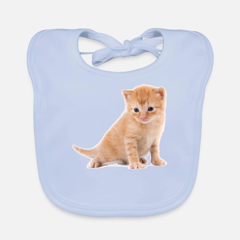 Kitten Organic Baby Bibs