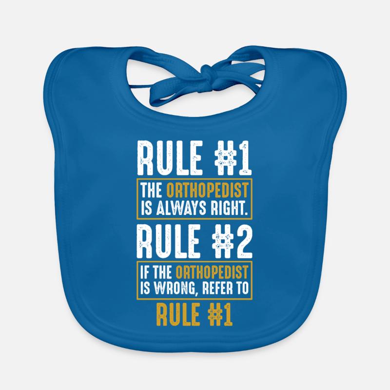 Orthopedist error Organic Baby Bibs