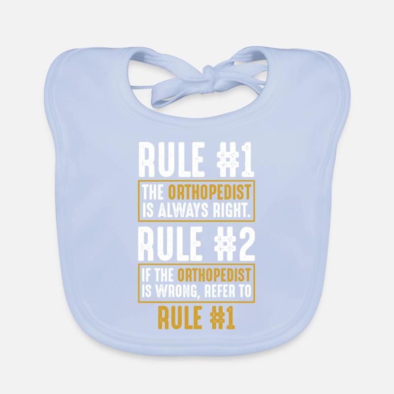 Orthopedist error Organic Baby Bibs