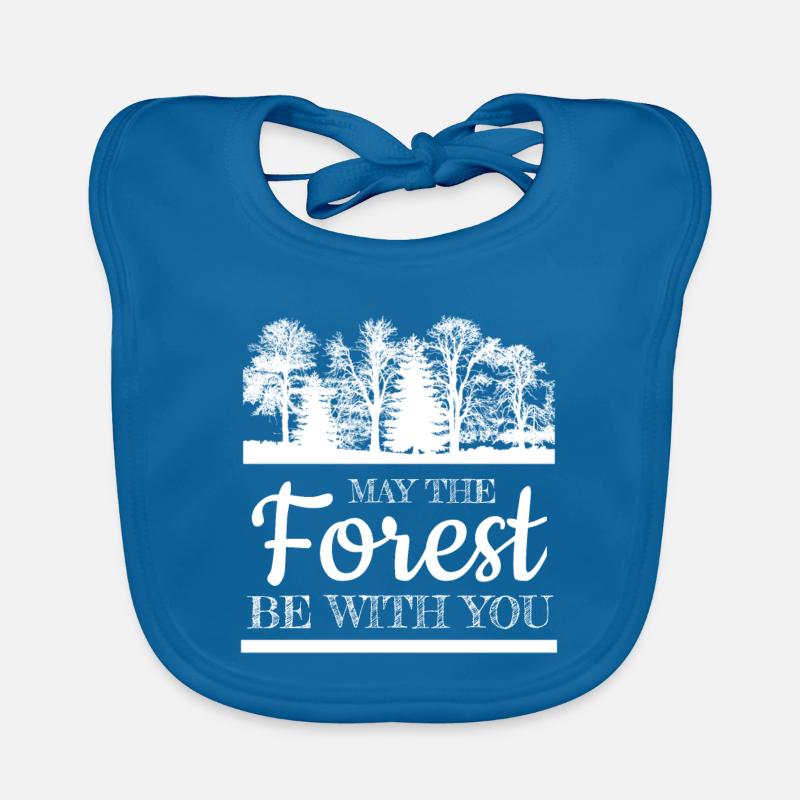 Que la forêt soit avec vous le 4 mai Bavoir bio Bébé