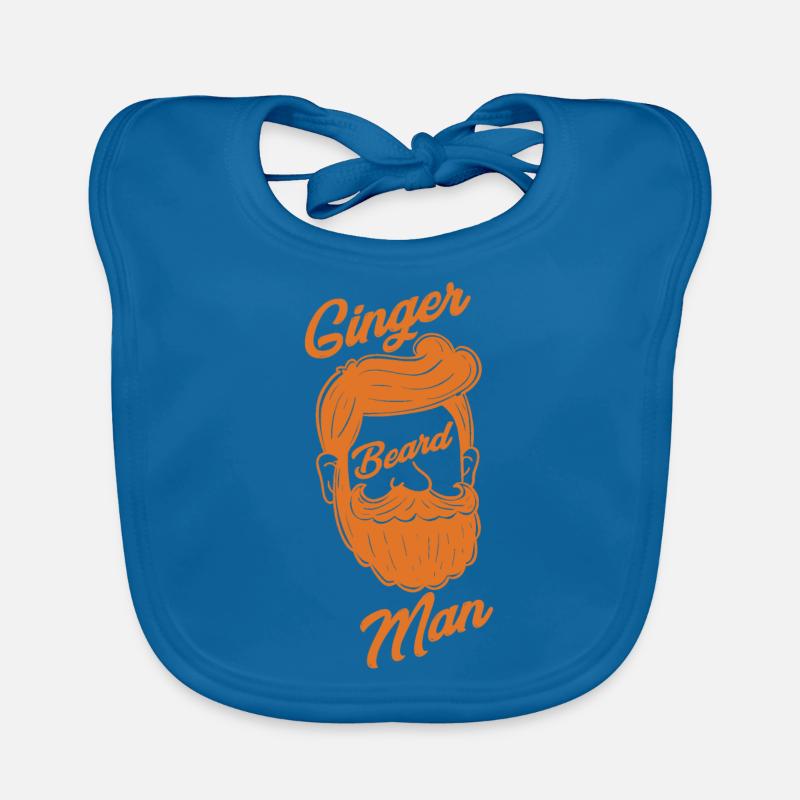 Ginger Beard Organic Baby Bibs