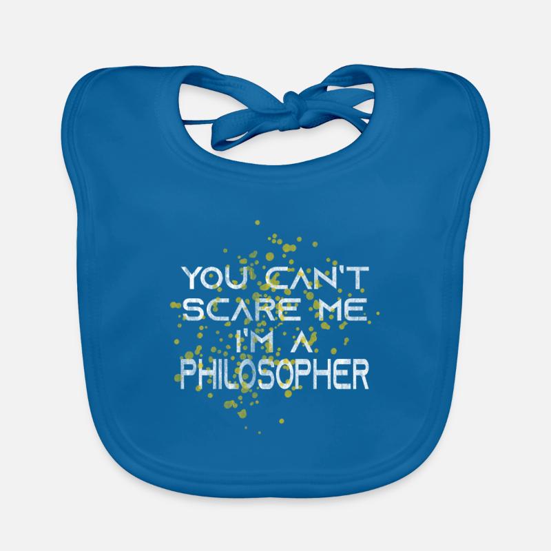 Philosopher scared Organic Baby Bibs