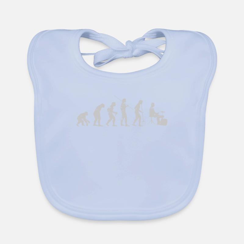 Evolution drums Organic Baby Bibs