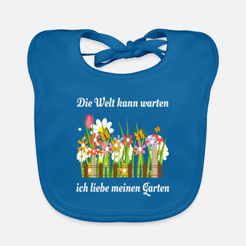 Garten, Gartenarbeit, Gärtner Baby Bio-Lätzchen