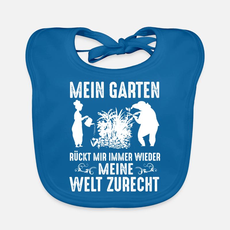 Garten, Gartenarbeit, Gärtner Baby Bio-Lätzchen