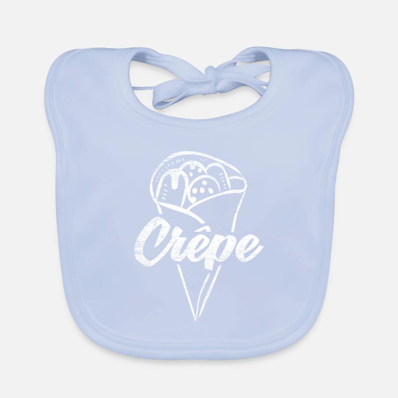 Crêpe Geschenk Baby Bio-Lätzchen