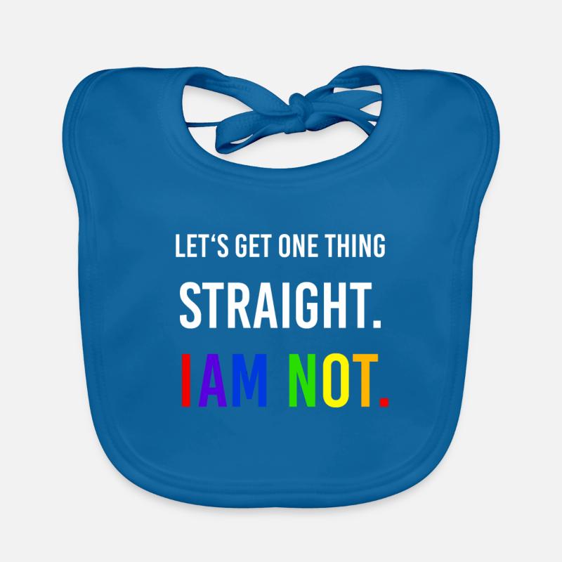 Gay Pride Rechte Csd Stolz Statement lgbt Geschenk Baby Bio-Lätzchen