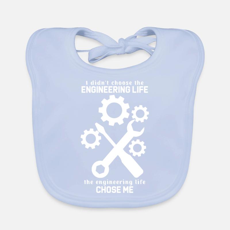 Engineer Technician Mechanics Science Organic Baby Bibs