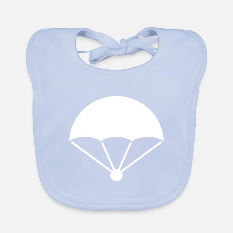 Fallschirm Baby Bio-Lätzchen