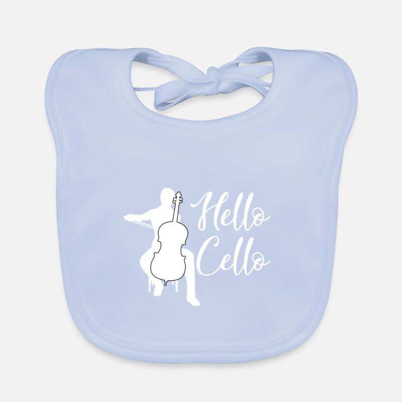 Violoncelle violoncelle Bavoir bio Bébé