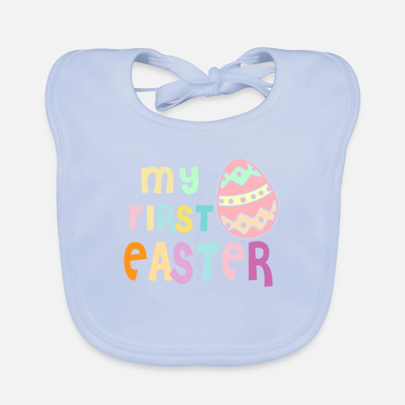 Easter for children - Easter - Easter Organic Baby Bibs