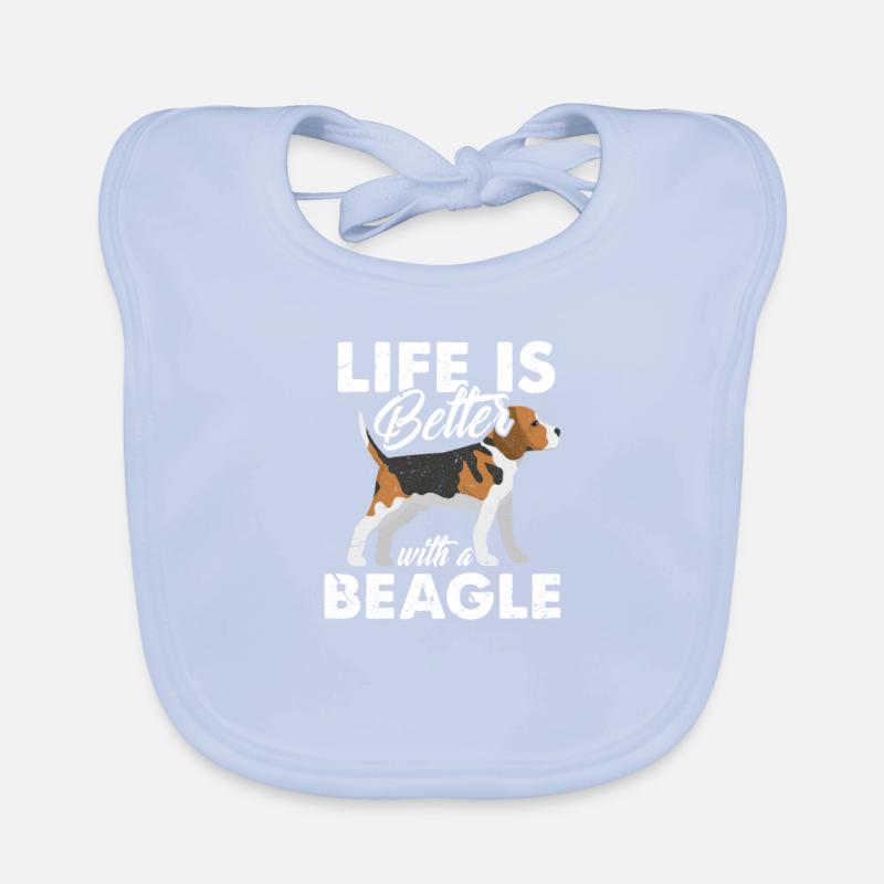 beagle Organic Baby Bibs
