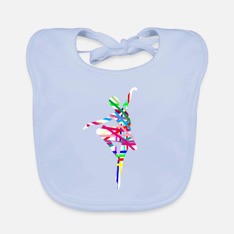 Ballet dancer Organic Baby Bibs