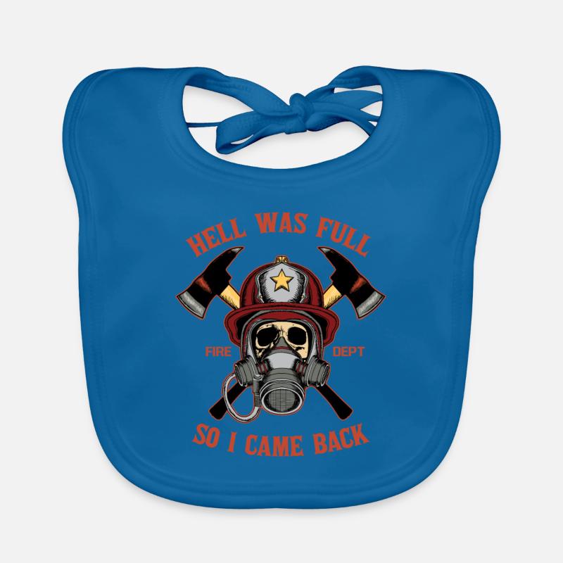 fire Department Organic Baby Bibs