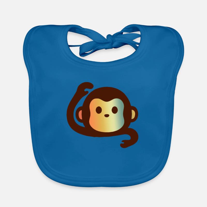 MONKEY MONKEY MONKEY MONKEY Baby Bio-Lätzchen