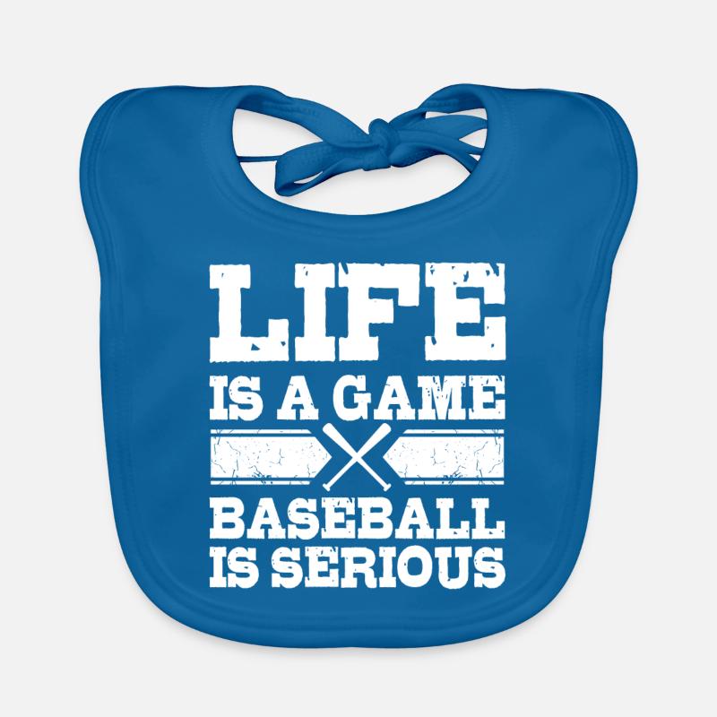 Baseball Baby Bio-Lätzchen