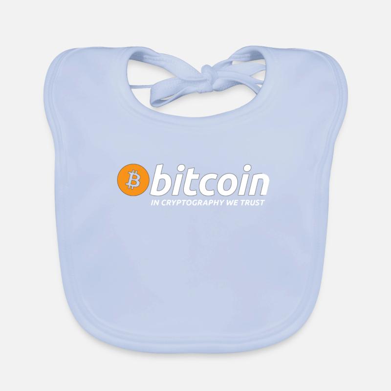 Bitcoin Krypto Baby Bio-Lätzchen