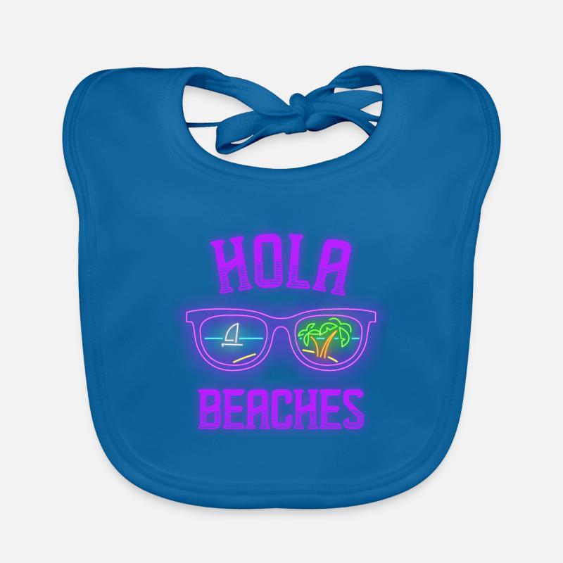 Urlaub Urlauber Baby Bio-Lätzchen