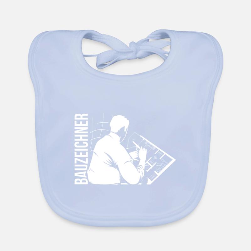dessinateur Bavoir bio Bébé